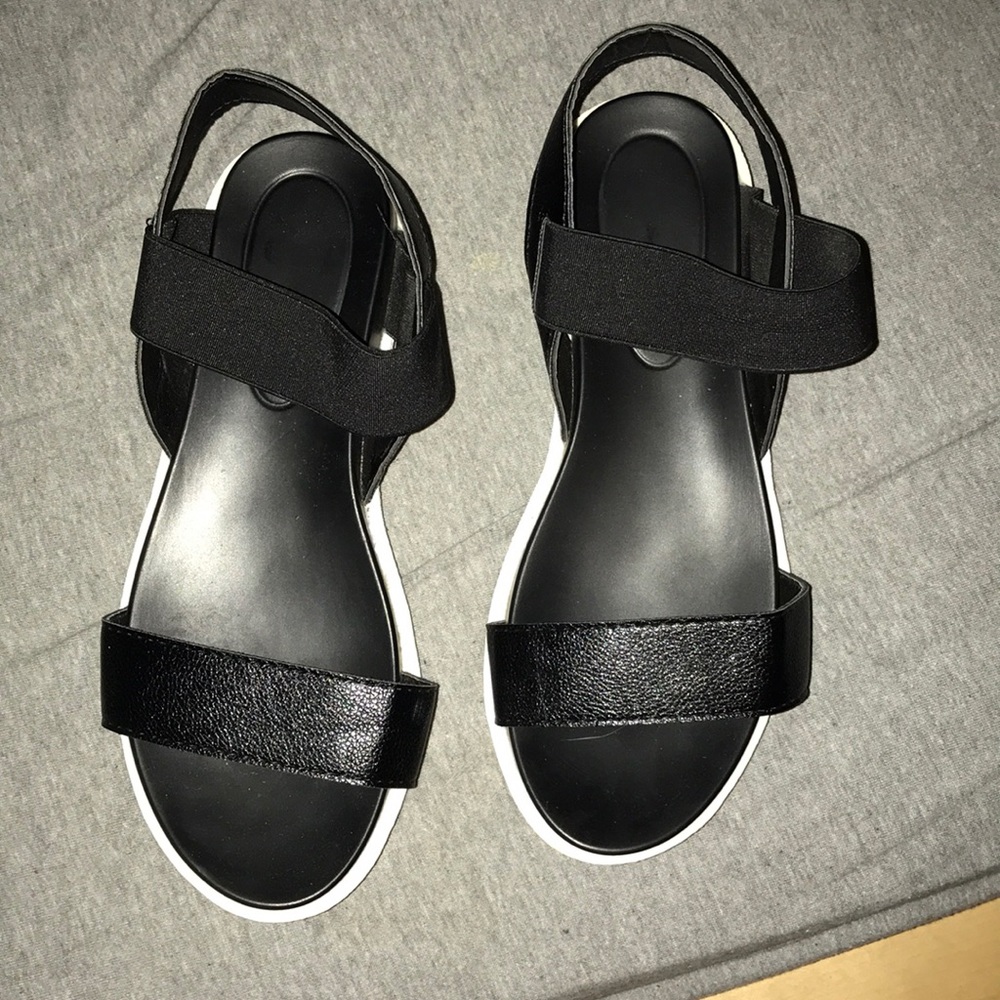 Black sandals